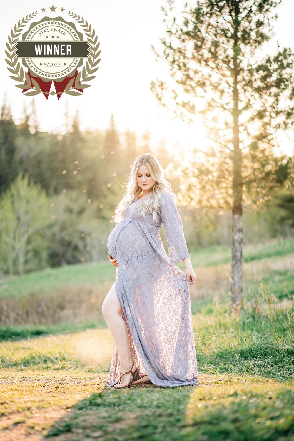 AFNS award-winning maternity photograph by Karissa Johnson Photography