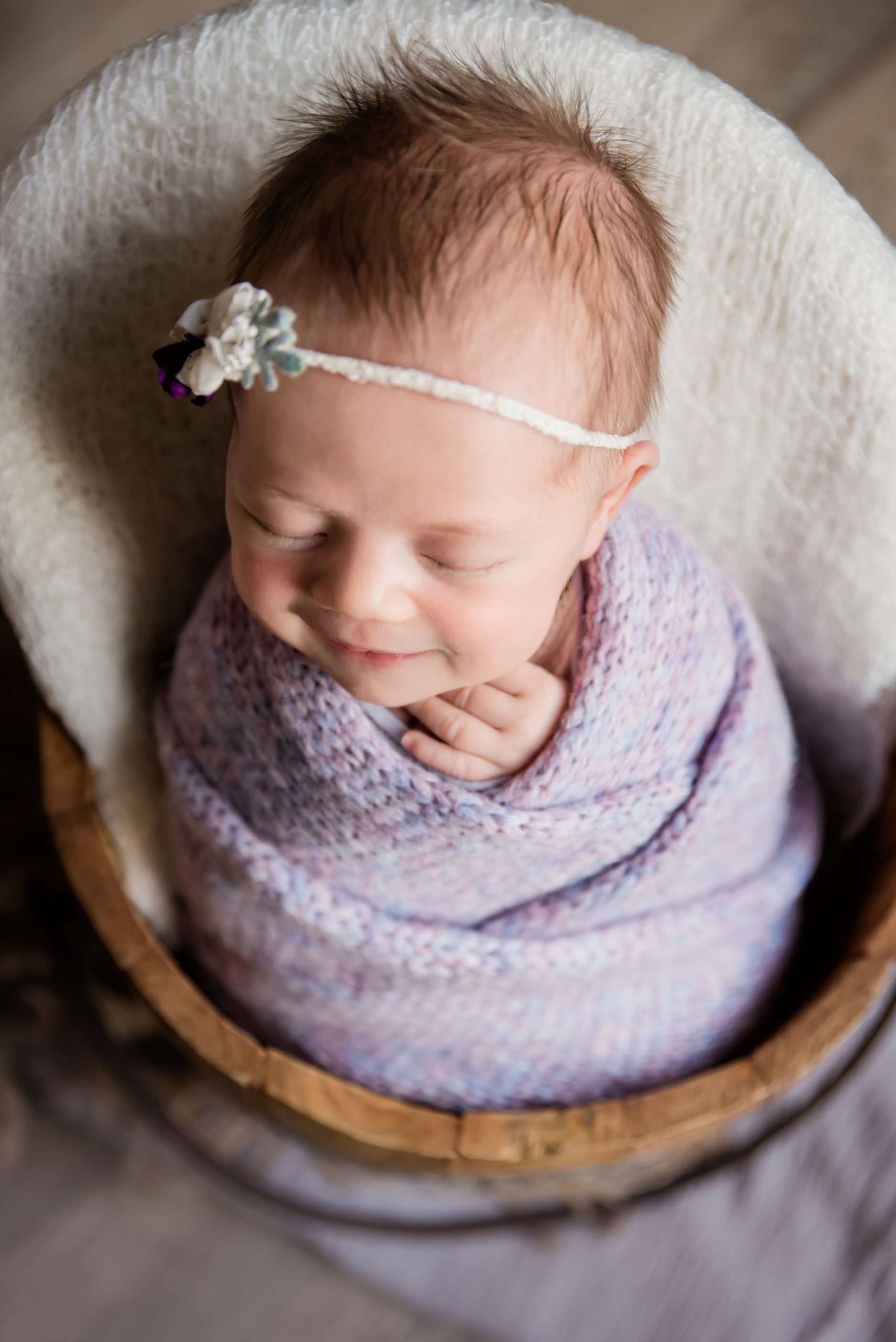 in home newborn photography session edmonton ab