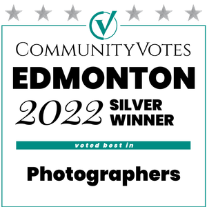 Silver Photographers Edmonton 2022 winner badge